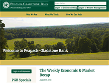 Tablet Screenshot of pgbank.com